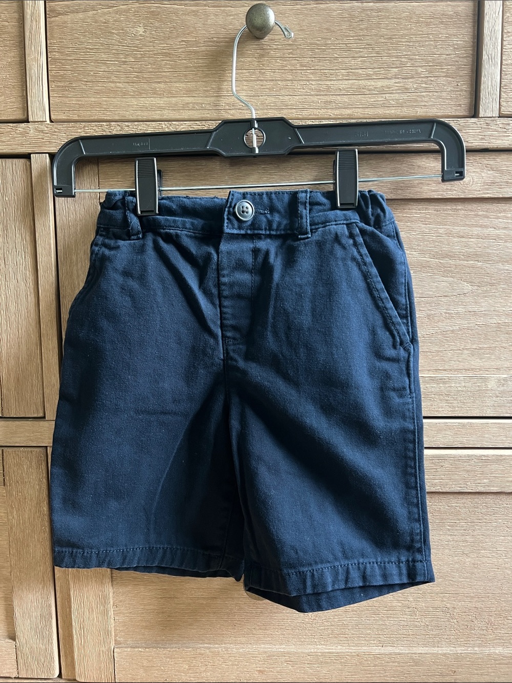 Boys Navy Blue Kids Chino Shorts